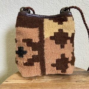 Ecoté Wool Woven Crossbody Bag